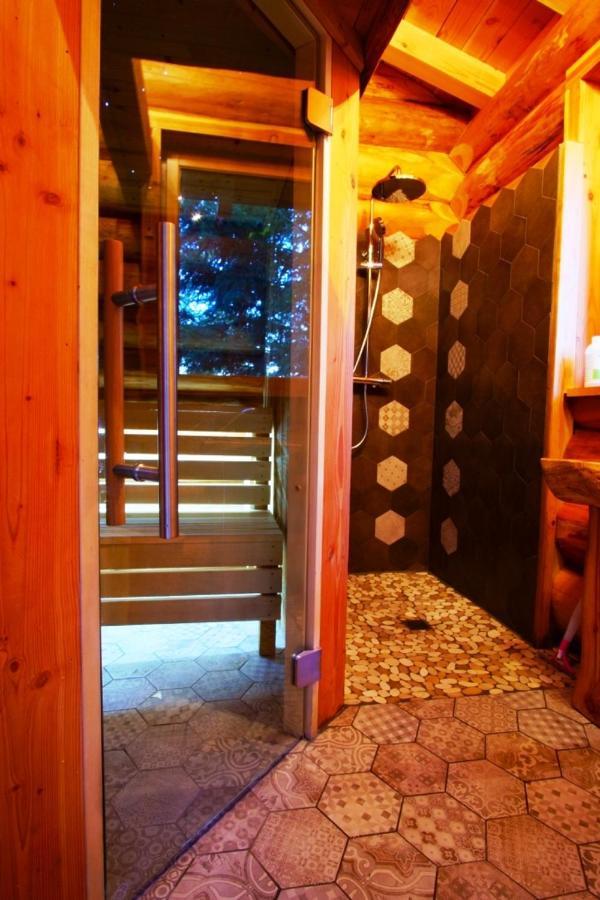 Pialous:Chalet En Rondins Avec Espace Detente La Chapelle-d'Aurec エクステリア 写真