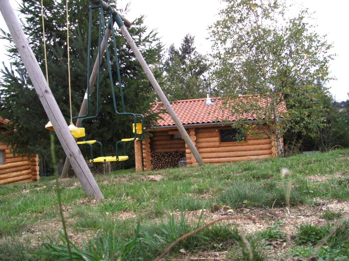 Pialous:Chalet En Rondins Avec Espace Detente La Chapelle-d'Aurec エクステリア 写真